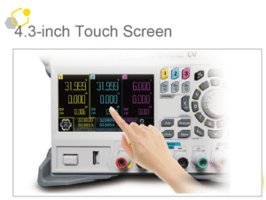 rigol-DP900-Touchscreen
