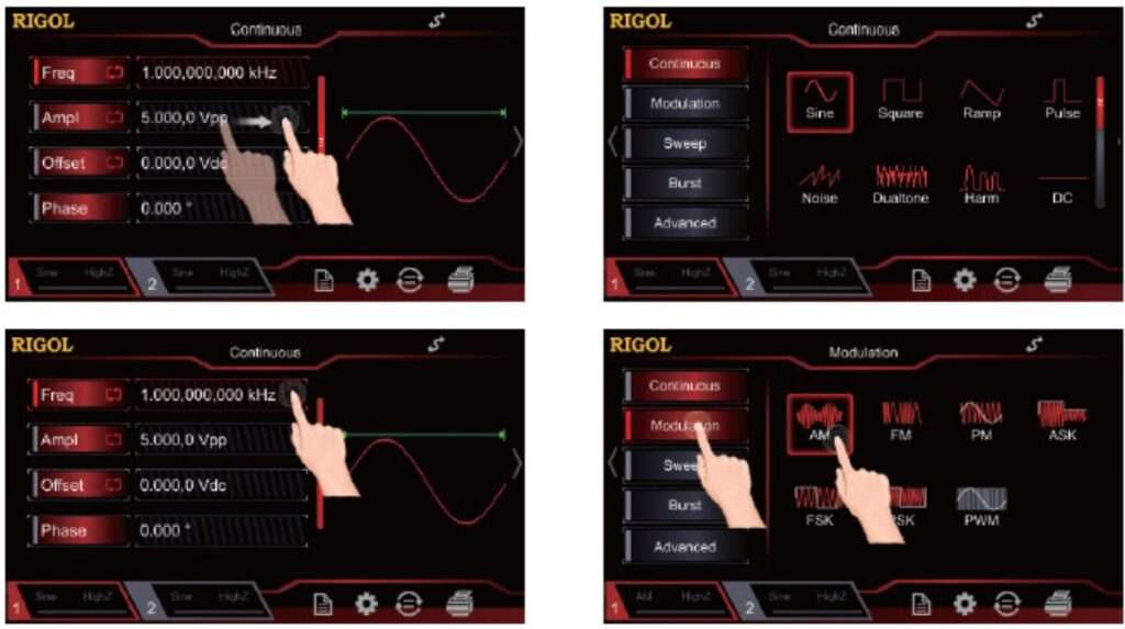 touch screen DG2000 P1